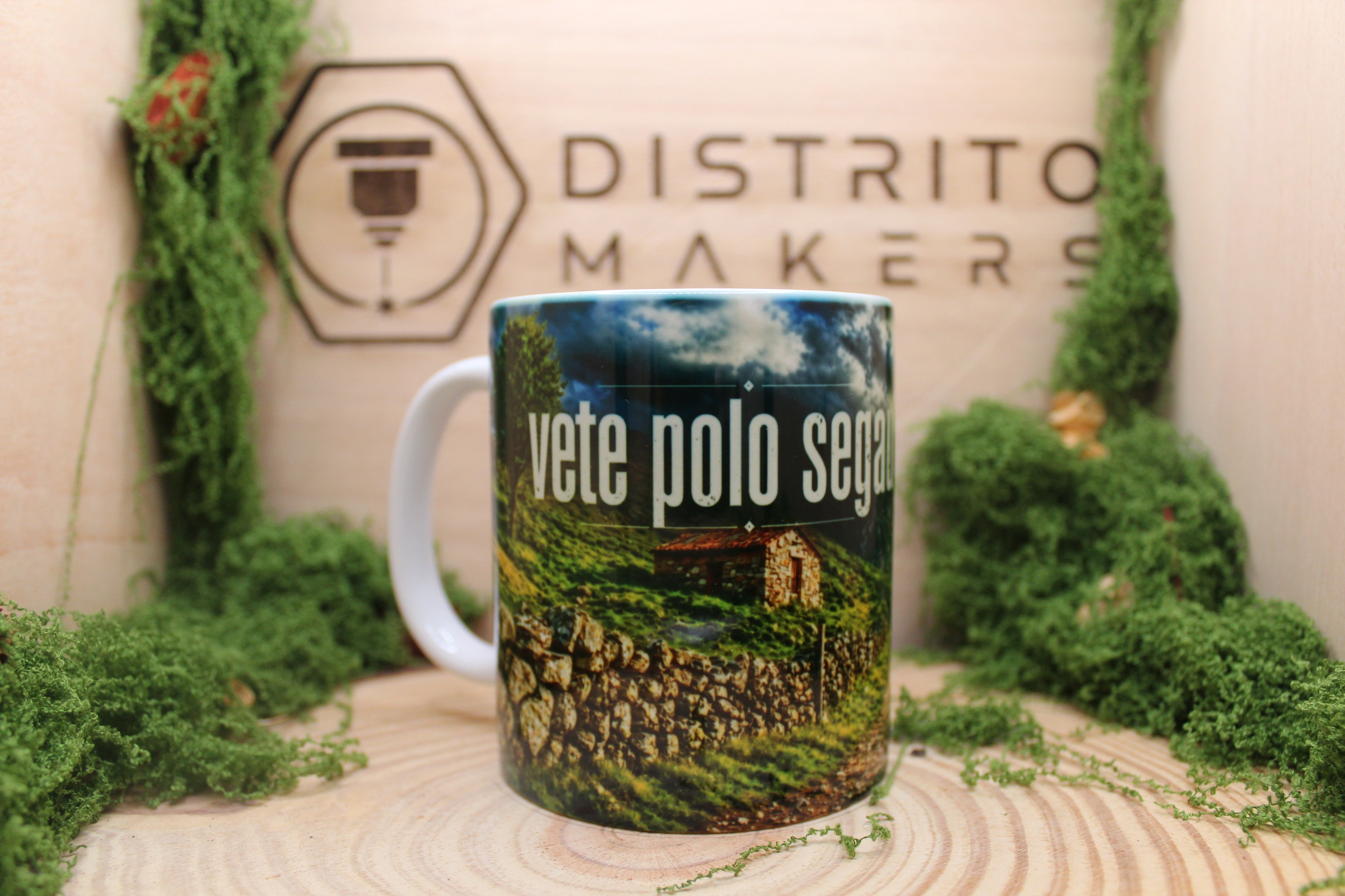 Taza Vete Polo Segau – Lobo Asturiano