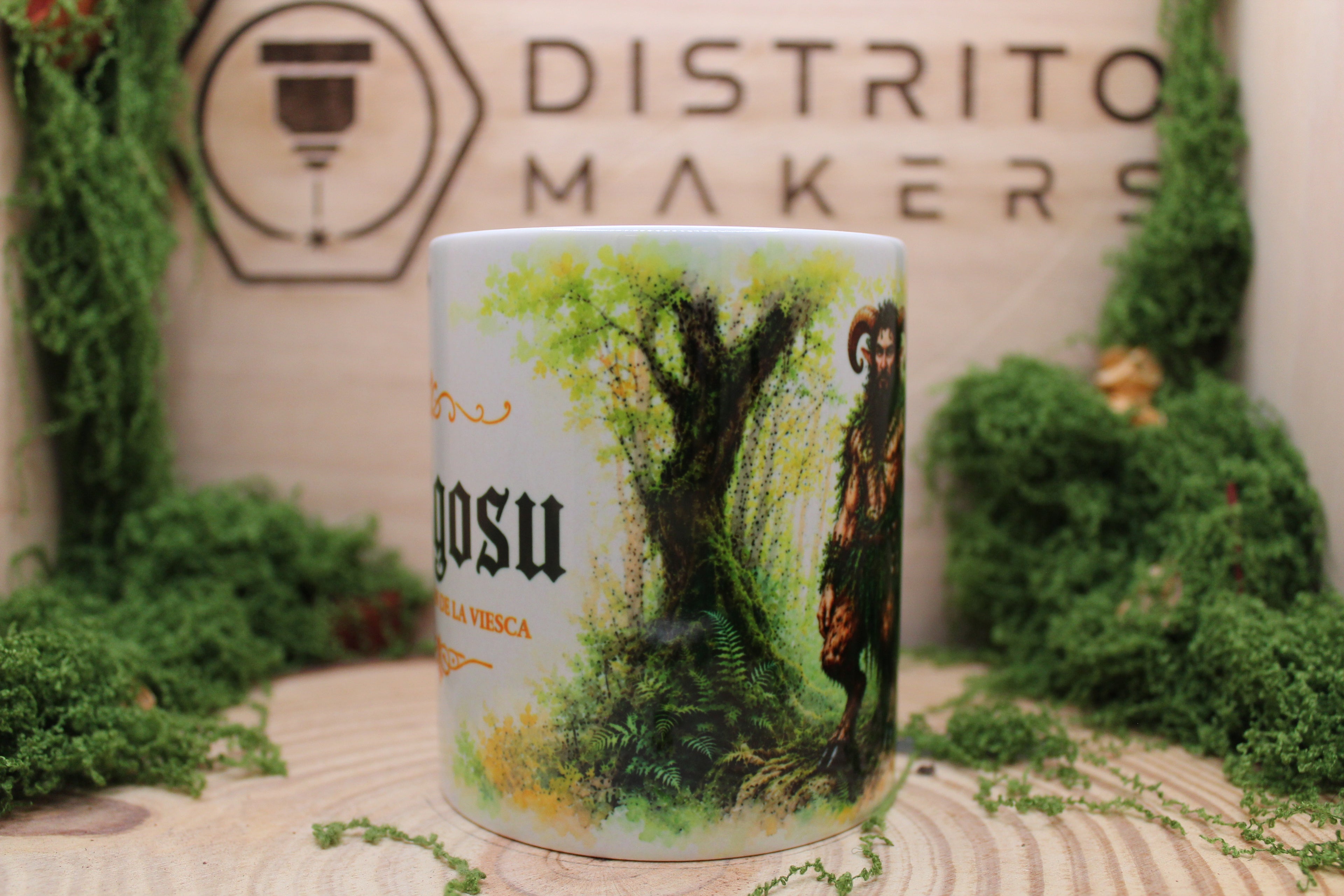 Taza Mitología Asturiana Busgosu