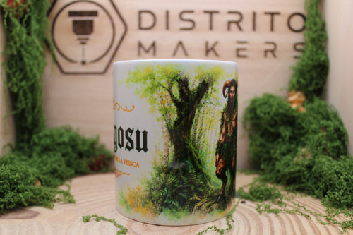 Taza Mitología Asturiana Busgosu