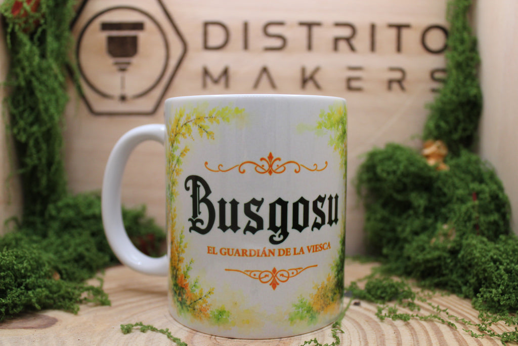 Taza Mitología Asturiana Busgosu