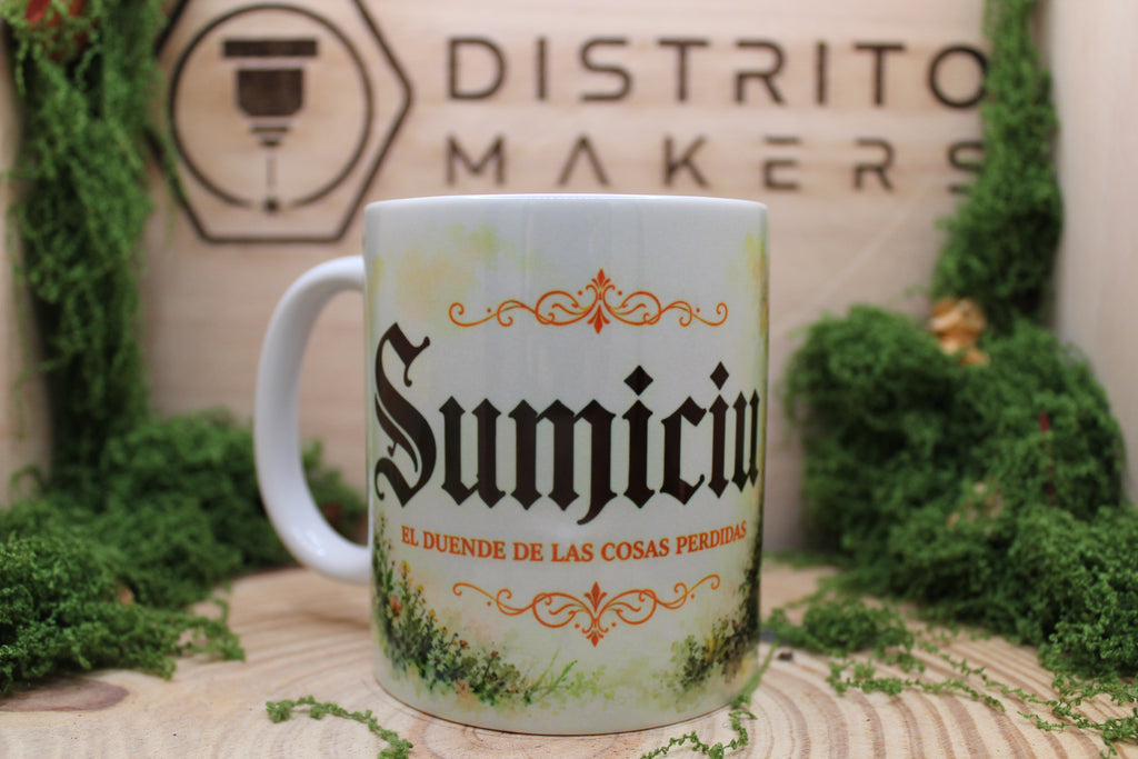 Taza Mitología Astur Sumiciu