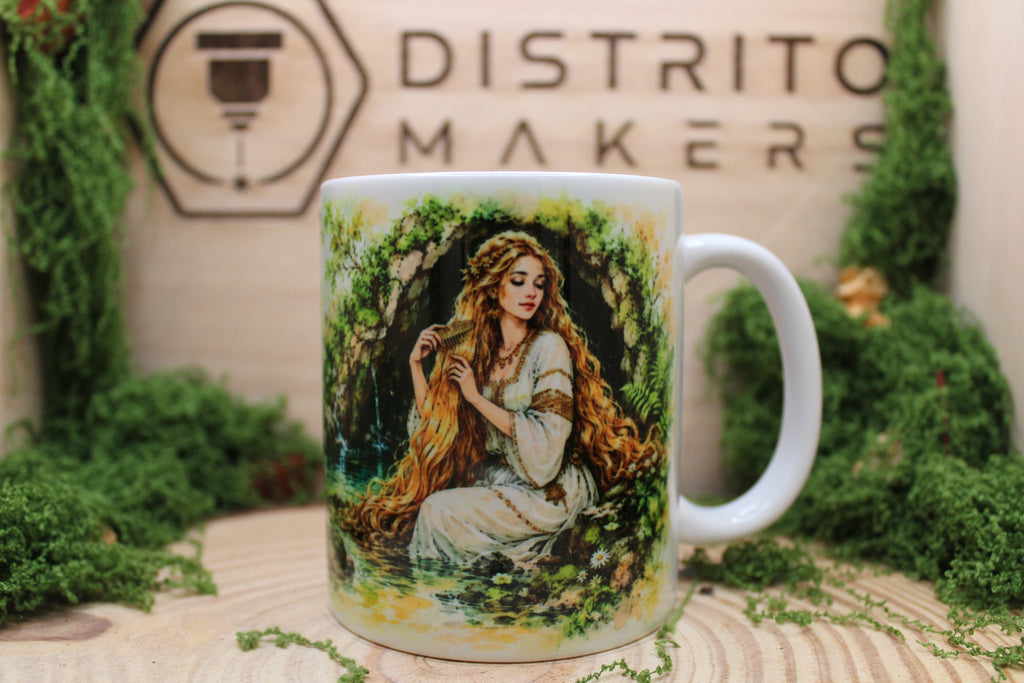 Taza Mitología Asturiana Xana