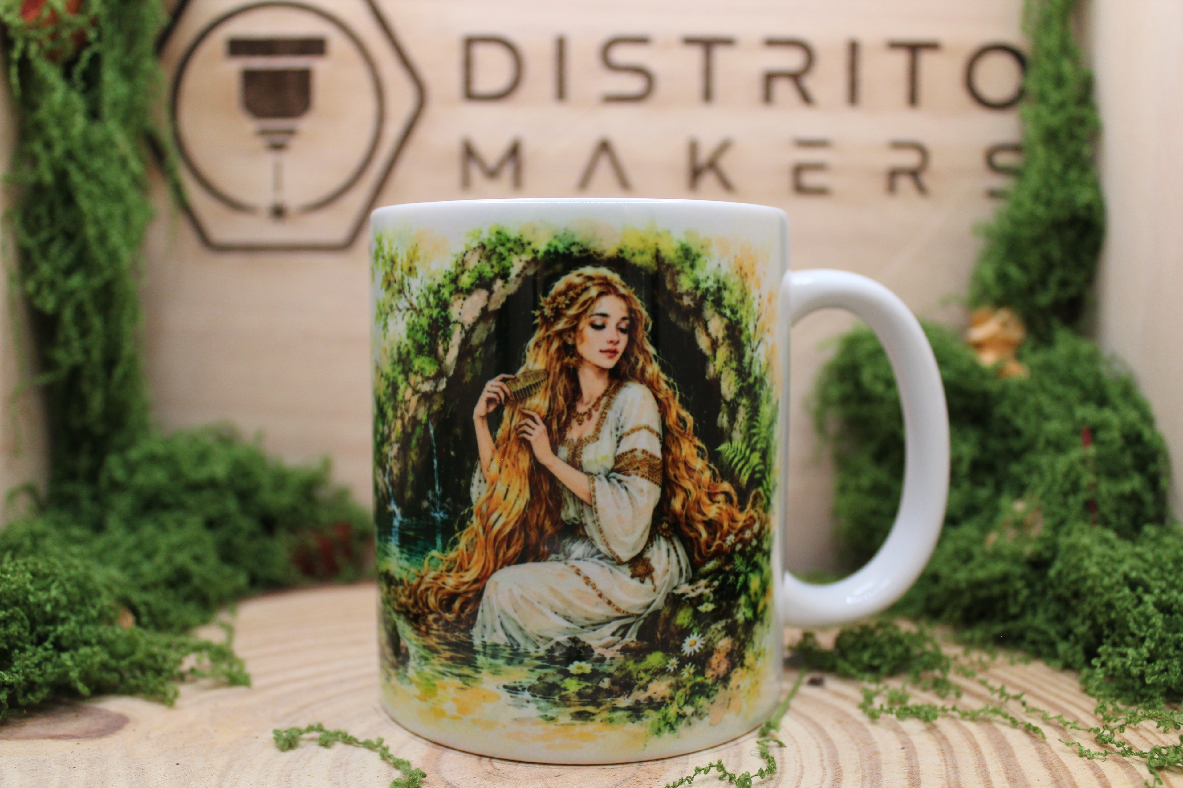 Taza Mitología Asturiana Xana