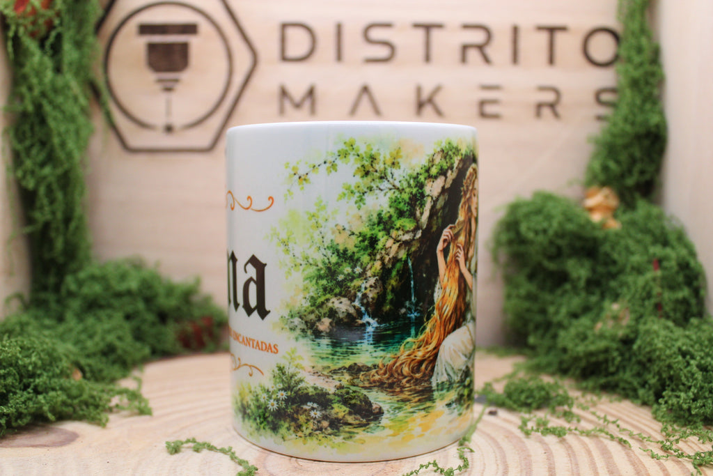 Taza Mitología Asturiana Xana