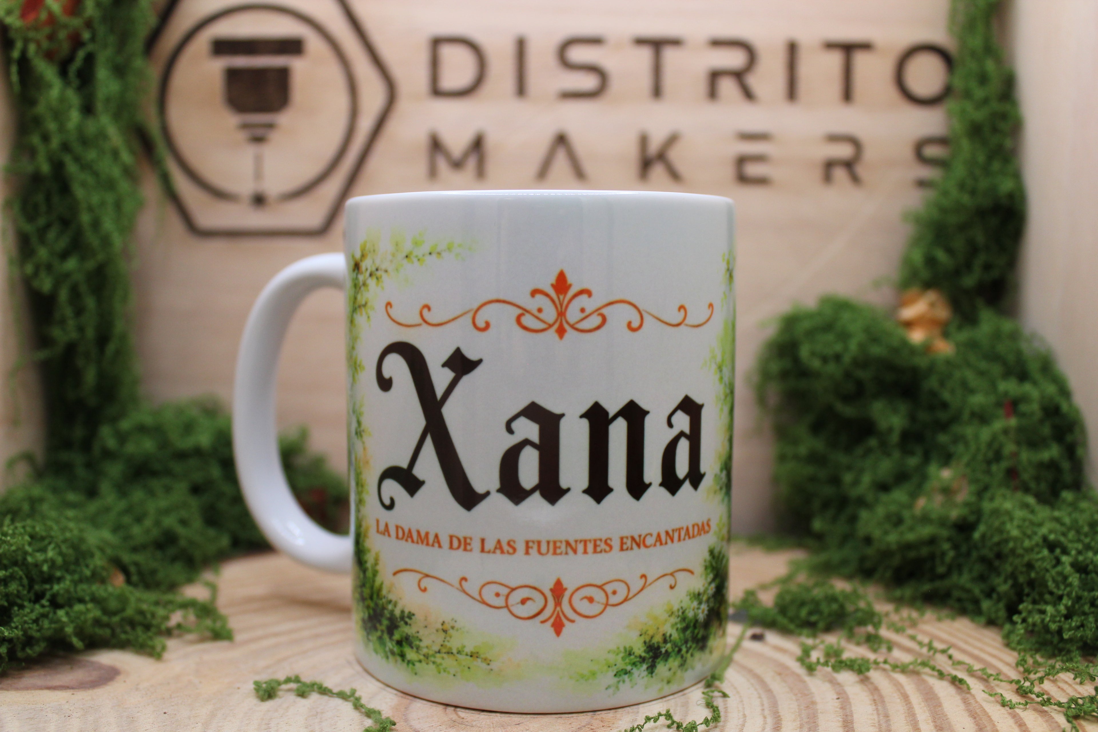Taza Mitología Asturiana Xana