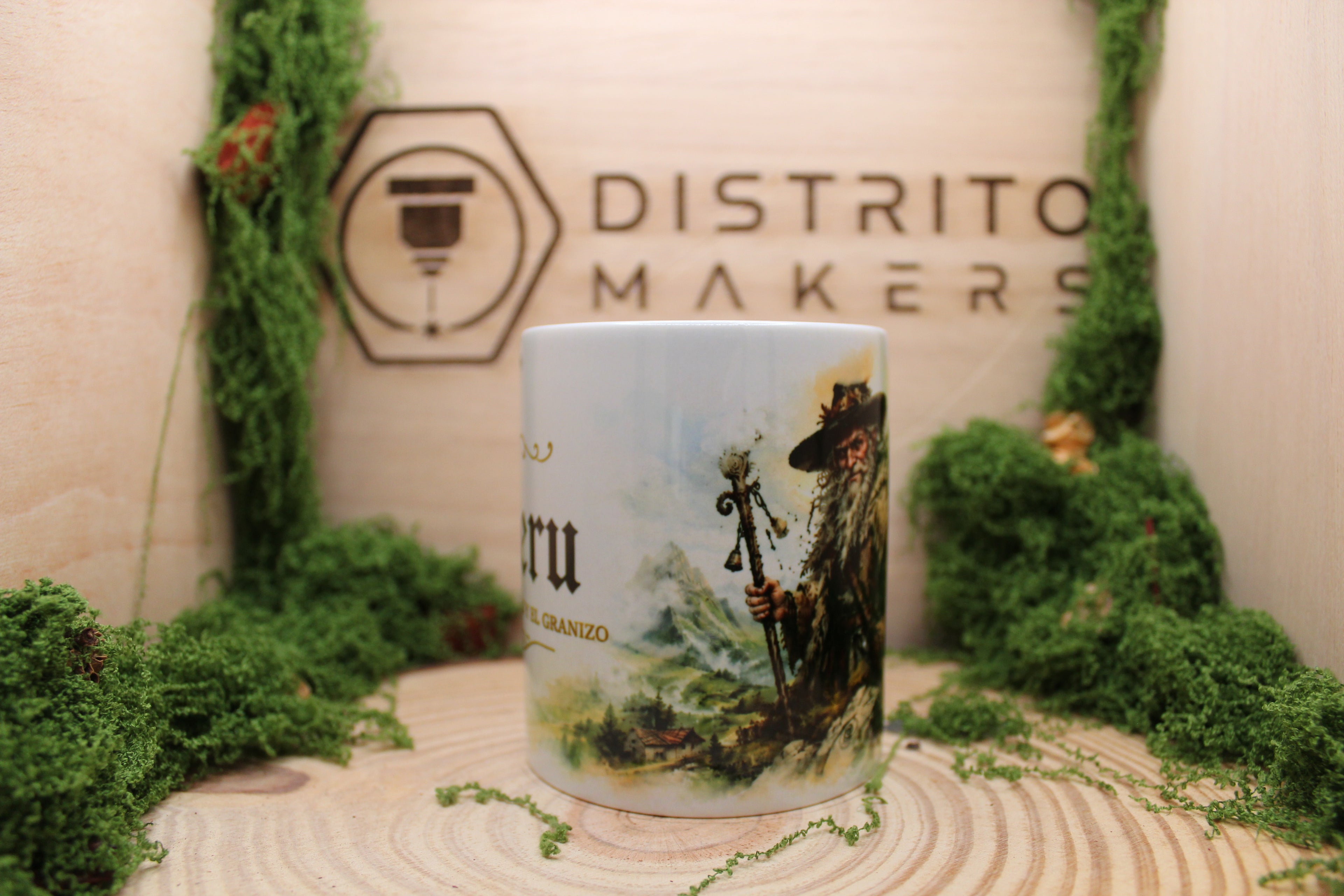 Taza Mitología Asturiana Nuberu