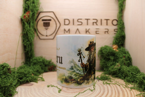 Taza Mitología Asturiana Nuberu
