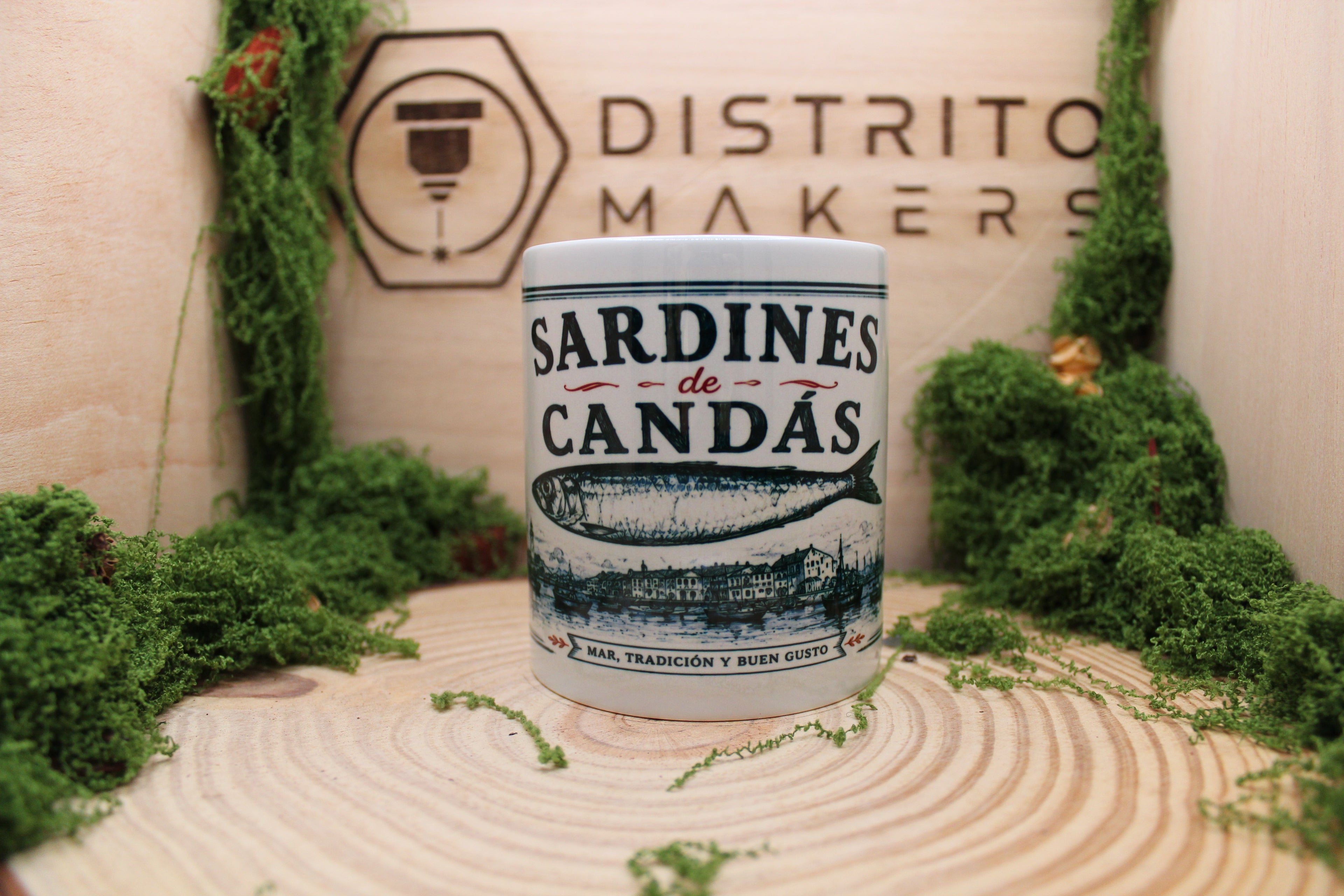 Taza Candás - Sardines de Candás