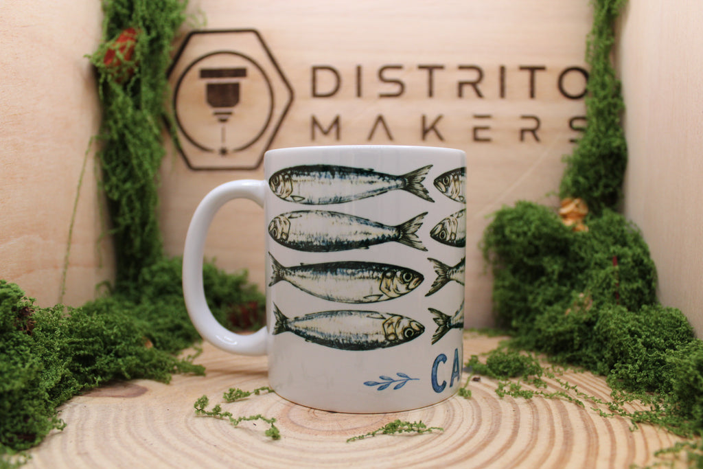 Taza Prestosina Candás - Sardinas de Candás