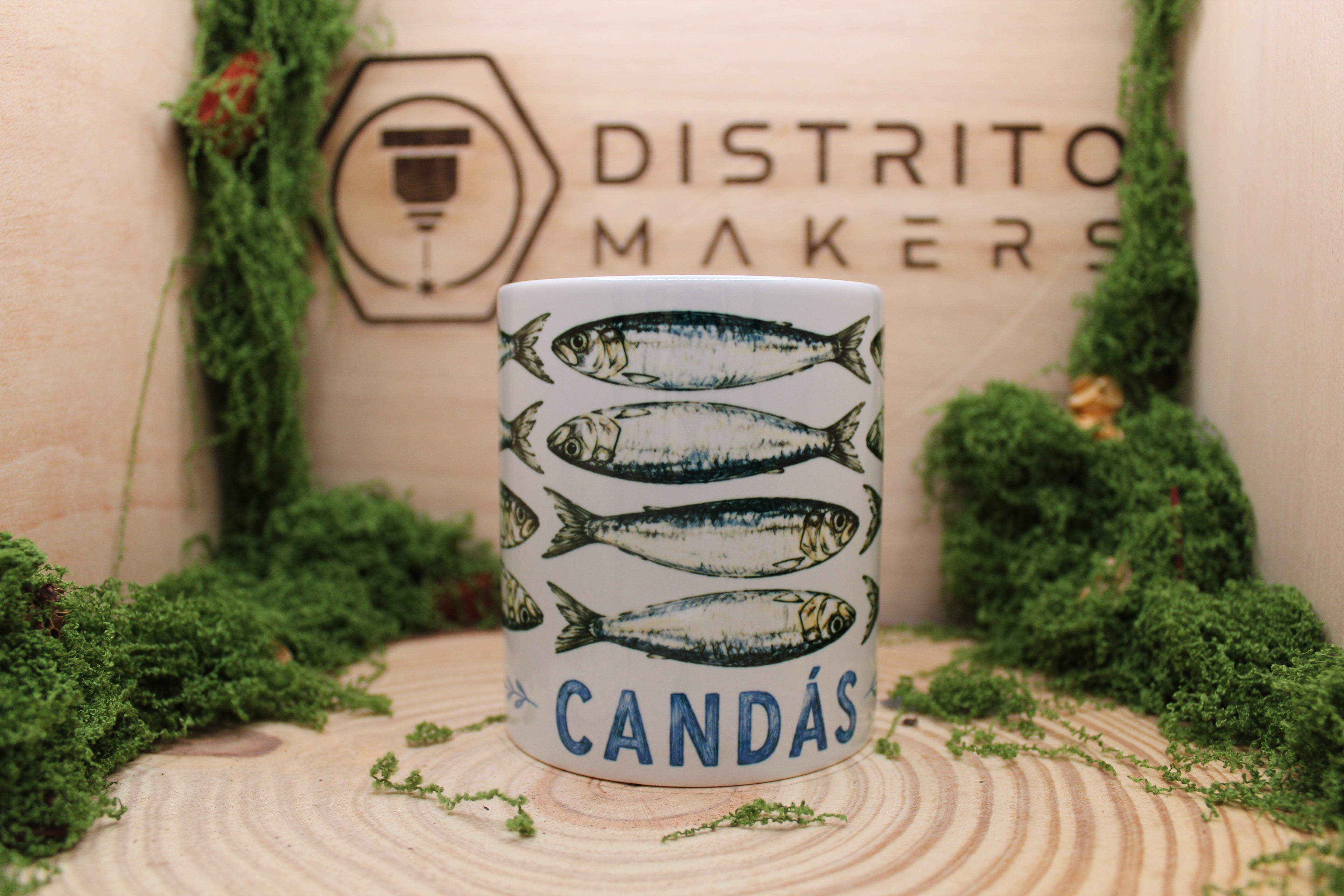 Taza Prestosina Candás - Sardinas de Candás