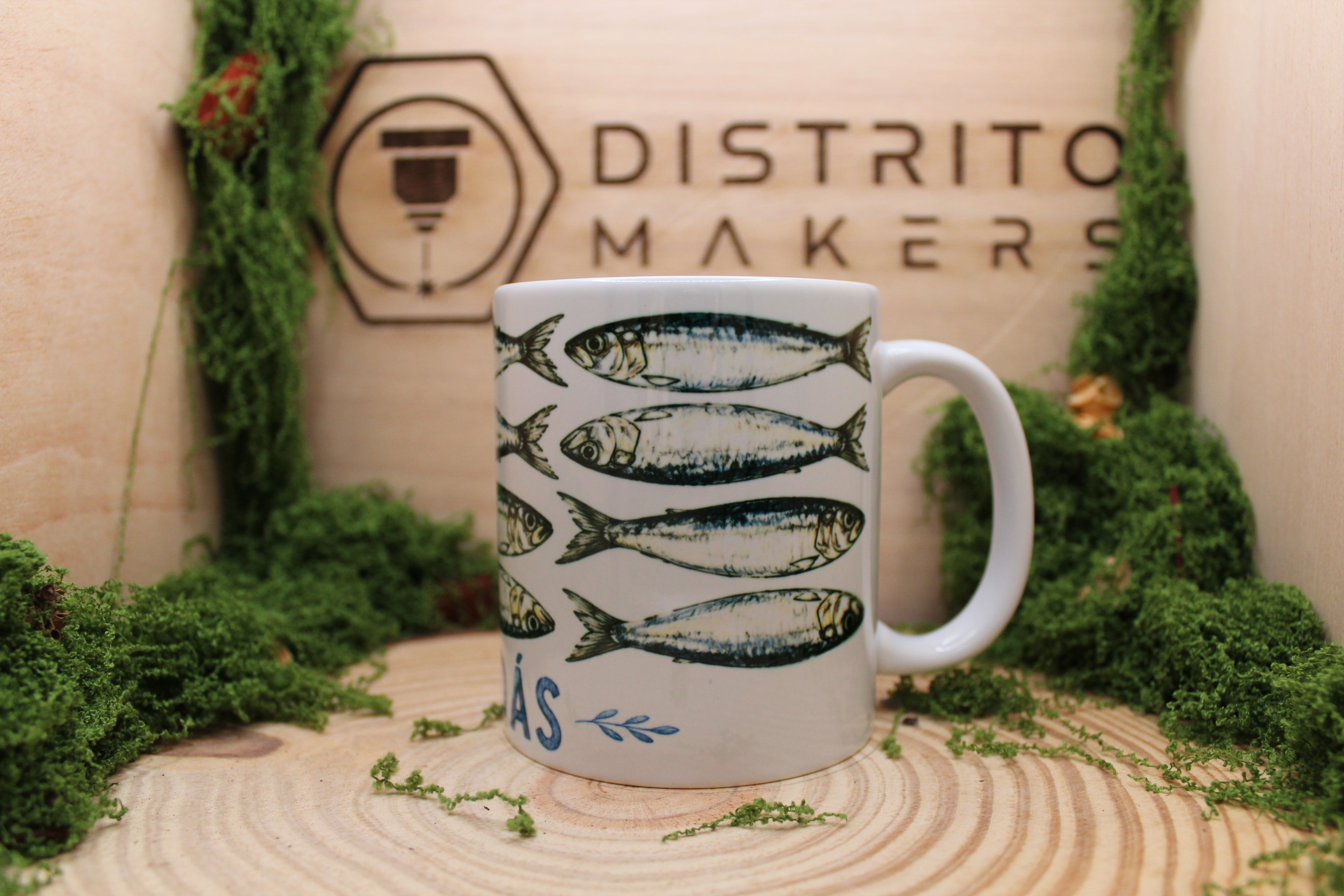 Taza Prestosina Candás - Sardinas de Candás