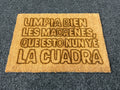 Felpudo de coco 'Limpia bien les madrenes, que esto nun ye la cuadra'