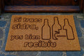 Felpudo de coco 'Si traes sidra, yes bien recibíu'