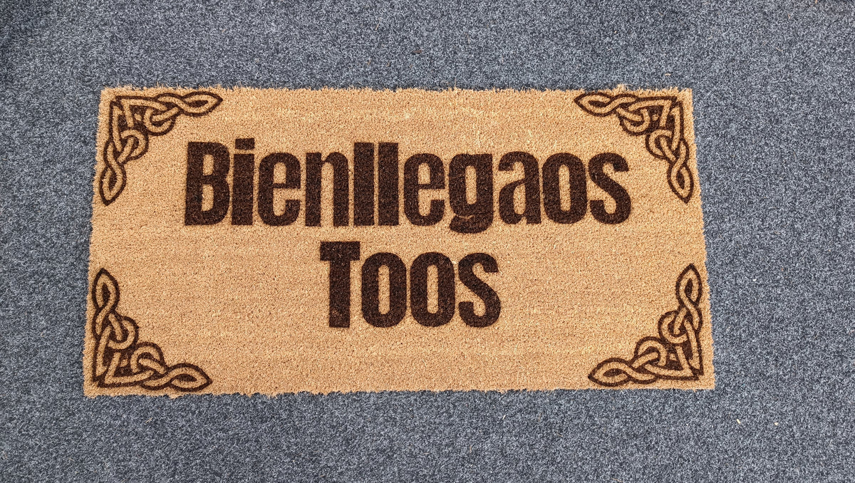Felpudo de coco personalizado con tu diseño