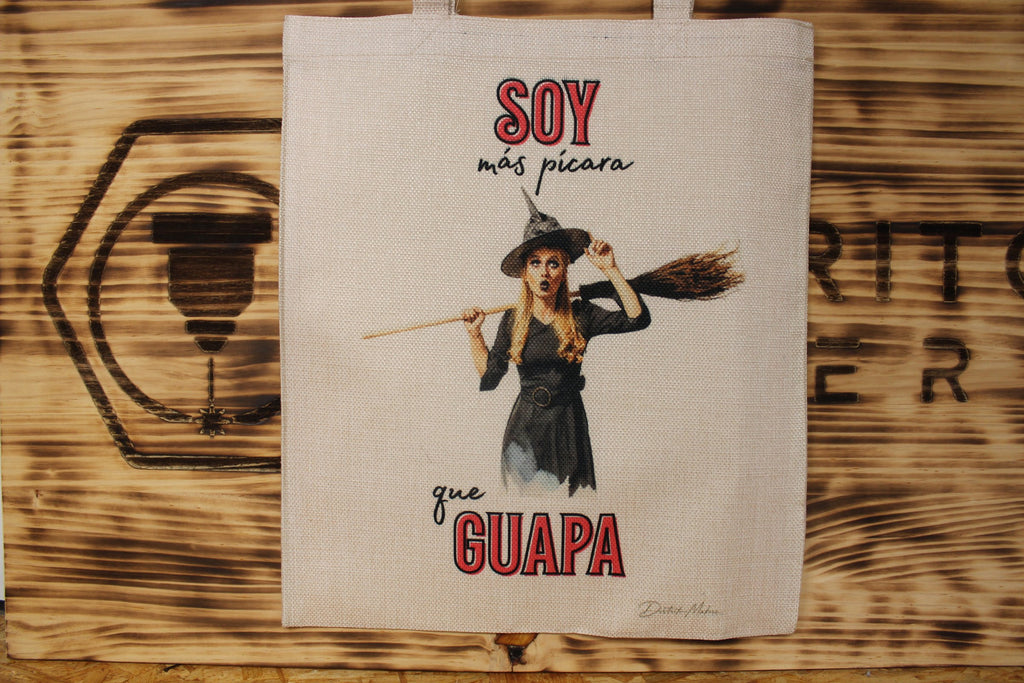 Tote Bag «Soy más pícara que guapa»