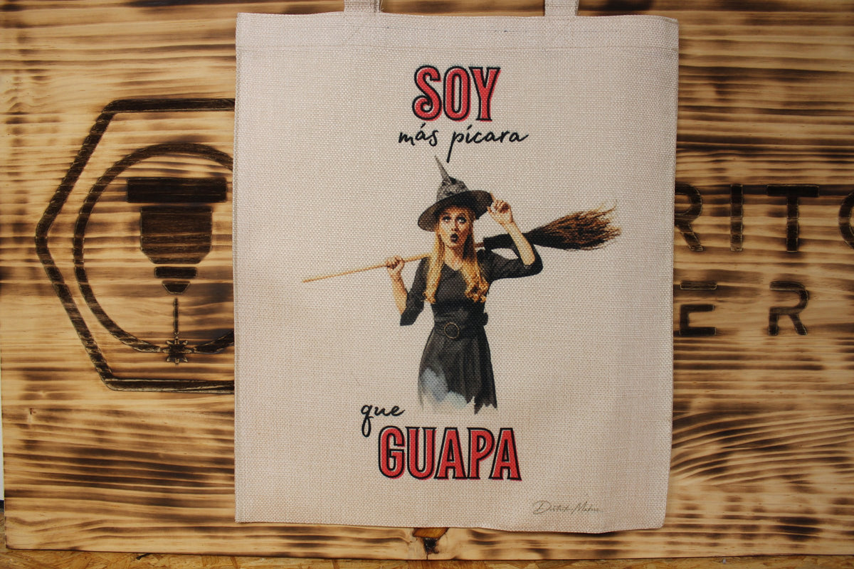 Tote Bag «Soy más pícara que guapa»